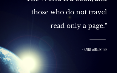 “The World is a Book…”