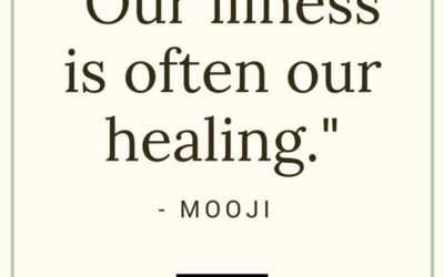 Illness = Healing?