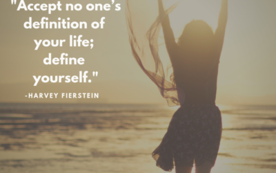 Accept no one’s definition of your life; define yourself