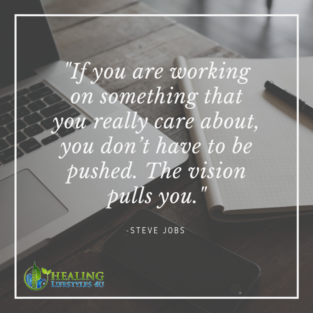 If you are working on something that you really care about, you don’t ...