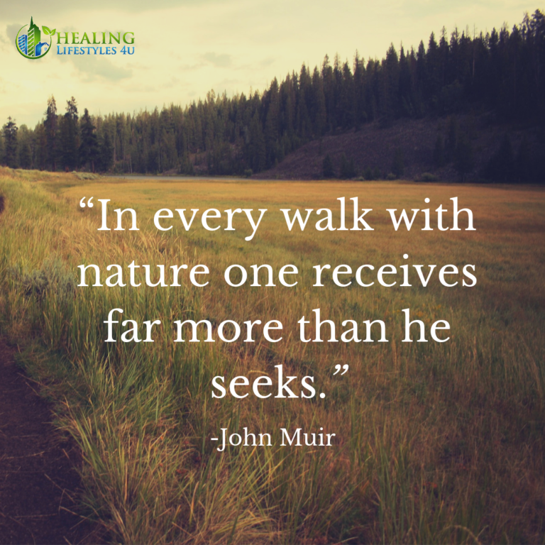 In every walk with nature one receives far more than he seeks | Healing ...