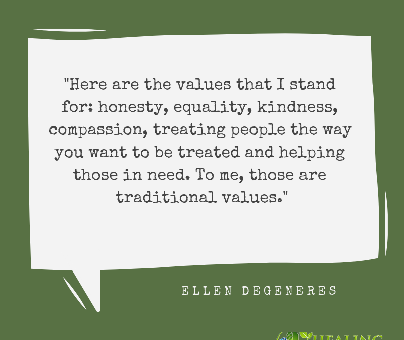 Here are the values that I stand for